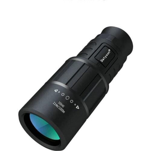 Datyson 10x40 Monocular Telescope Multi-coated High-definition Waterproof Binoculars Spotting Scope for Birds hunting camping