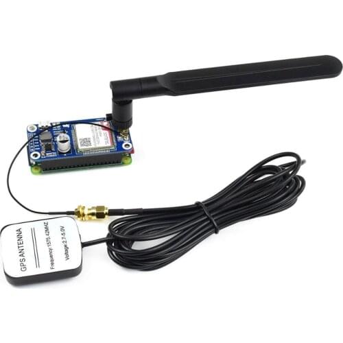 NB-IoT Cat-M GPRS GNSS HAT GPS Module Satellite Positioning Expansion Board + Antenna Starter Kit for Raspberry Pi Zero W H 3 4