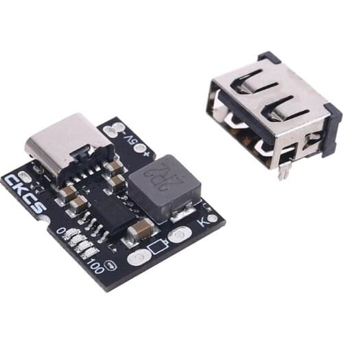 Type-C USB 5V 2A Boost Converter Step-Up Power Module Lithium Battery Charging