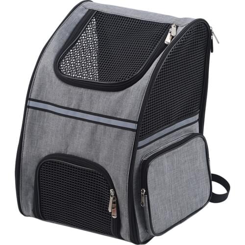 Outdoor All Seasons Pet Supplies Travel Out Carrying Bag Foldable Cat Dog Breathable Backpack Dog Carrier Accessories