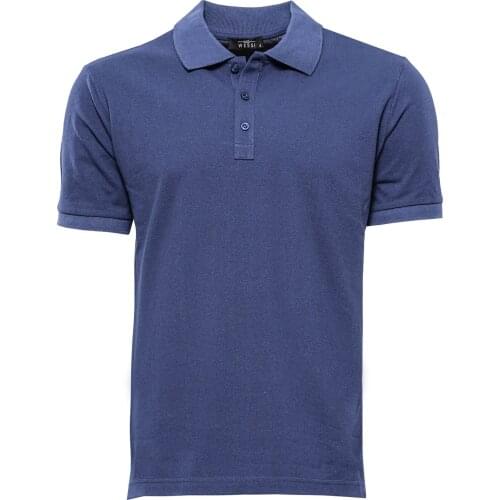 Oxford Navy Polo Collar T-shirt