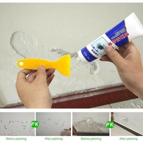 Wall Mending Ointment Wall Repair Cream Wall Wall Paint White Latex Repair Wall Tool Hole Repair Plaster Peeling Pa A0A0