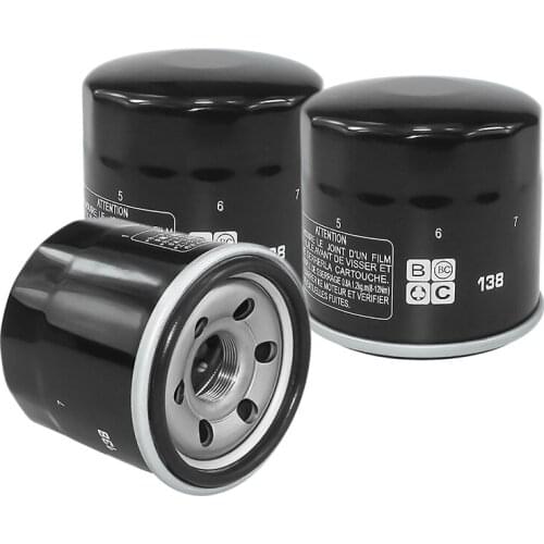 1/2/3 pcs Motorcycle Parts Oil Filter For Arctic Cat 375 VP TBX TRV 400 454 MRP 500 LE 650 2x4 4x4 AUTO 1996 1997 1998 1999-2009