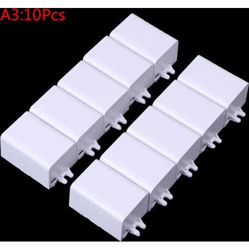 1pc/5pcs/10pcs 65*38*22mm Waterproof Plastic Electronic Enclosure Project Box Black Connectors Wire Junction Boxes