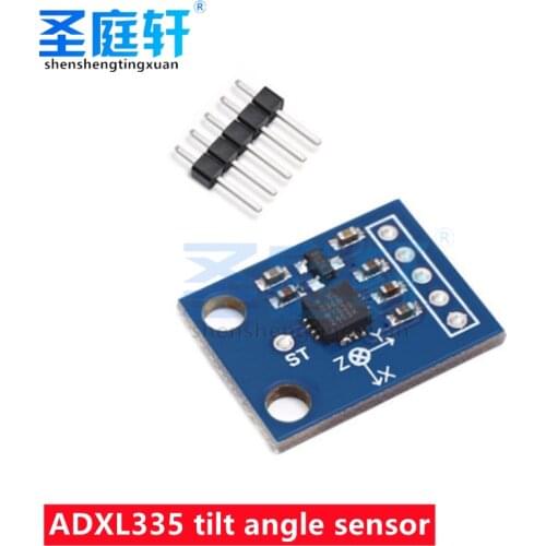 GY-61 ADXL335 three-axis acceleration sensor inclination angle sensor module instead of MMA7260