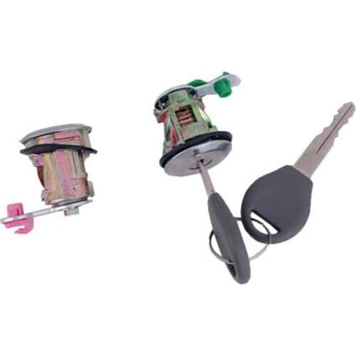 DL-121 Left and Right Door Lock Cylinder with 2 Keys for Nissan Altima 1998-2003 for Xterra 00-04 H0600-3J185 for Frontier