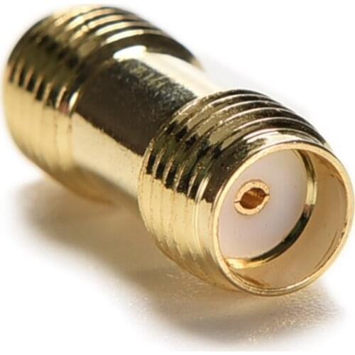 New 1PC Nice Gold plating Adapter SMA female to SMA female jack RF connector straight