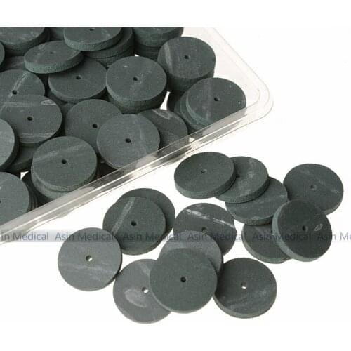 High Quality 100pcs/Bag Dental Lab Rubber Polishing Wheels Burs Oral Hygiene Dental Silicone Polishers