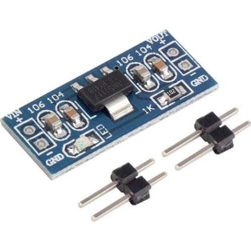 1~10pcs LM1117 AMS1117 4.5-7V turn 3.3V 5.0V 1.5V DC-DC Step down Power Supply Module For Arduino bluetooth Raspberry pi