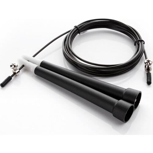 2pcs Jump Skipping Ropes Cable Steel Adjustable 3M Jum Rope Fast Speed Handle Jump Ropes Training Boxing Sports Exercises