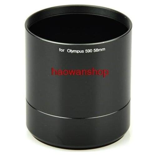 58mm 58 mm filter mount Lens Adapter Tube Ring for olympus sp590 camera