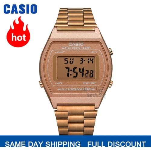 Casio watch Rose gold watch men set brand luxury LED digital Waterproof Quartz men watch Sport military Watch relogio masculino