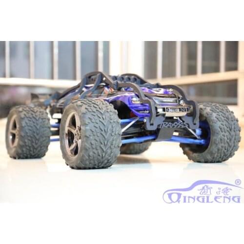 E-REVO big E nylon car shell version roll cage and head-up wheel