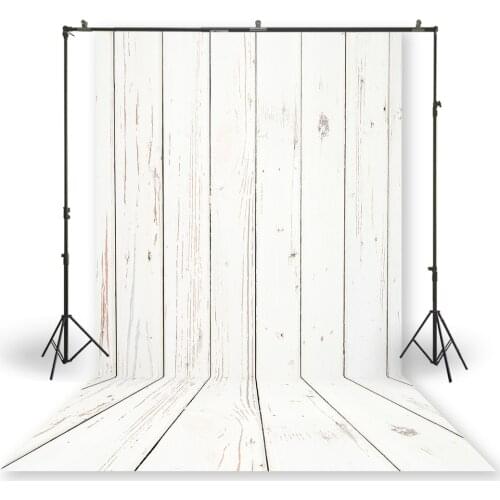 HUAYI Photography Backdrop Newborns Baby Birthday Studio Photo Background Distressed Old White Wood Photoshoot Backdrop XT-7274