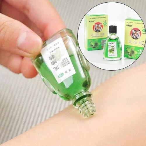 Chinese Cooling Oil Fengyoujing Refreshing Oil For Headache Mosquito Repellent Dizziness Medicated Oil Rheumatism Pain Abdominal