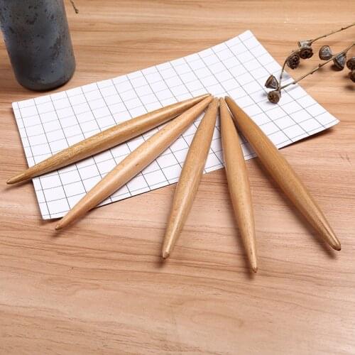 Creative Wooden Rolling Pin Dumpling Skin Maker Dough Roller Hand Dough Roller Pizza Cookie Noodles Pastry Roller