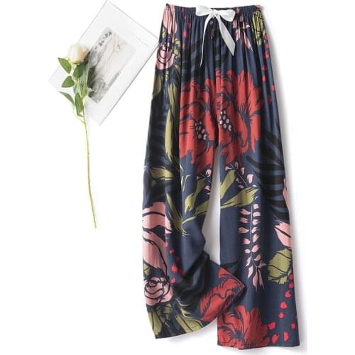 Sleep Bottoms Safety Lady Leggings Ankle-Length Pants Fashion Women Elastic Waist Underpant Pant Pajamas for Girls