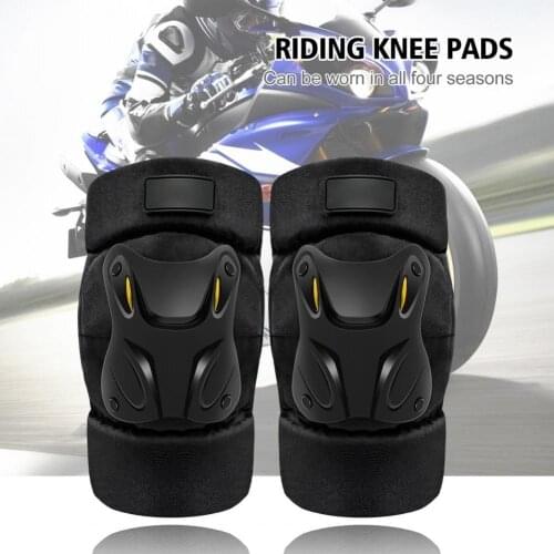 2Pcs/Set CS-136A1 Knee Pad Breathable Knee Support Anti-fall EVA Practical Riding Guards Knee Pad Protective Gears for Riding