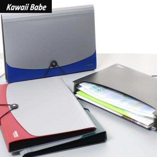 File Folder Document Paper Storage Organizer New Arrival 12 Layer A4 Multilayer Desk Expanding Bag Case School Office Stationery