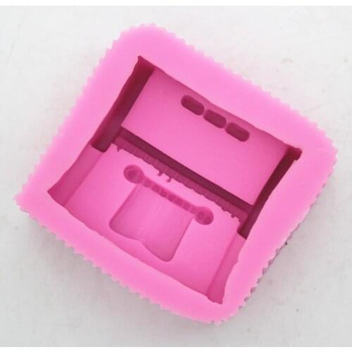 Piano aromatherapy plaster die cake decorative mold silicone mold P841