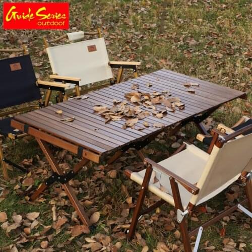Foldable Outdoor Table Camping Furniture Bbq Grill Table Portable Backpack Folding Tables and Chairs Set Folding Picnic Table