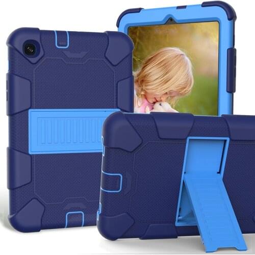 Tab A 8.4 Kids Case Shockproof Protective Hard Back Cover with Kickstand for Samsung Galaxy T307/T307U Silicone Case+Pen