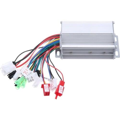 High Quality 36V/48V 350W Brushless Motor Controller Electric Bicycle E-bike Scooter DC Motor Controller 103x70x35mm