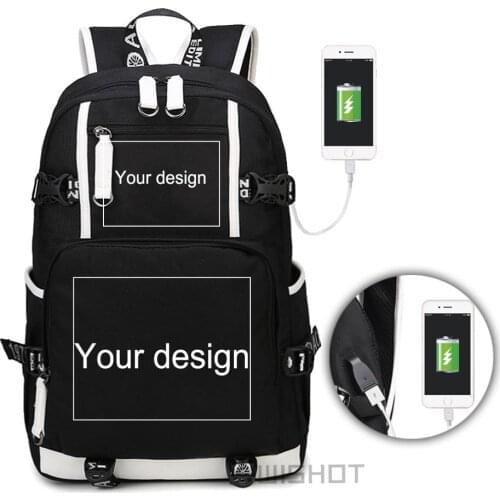 WISHOT Kids Boys Children backpack for teenagers Fashion School Bag travel with USB Charging Port
