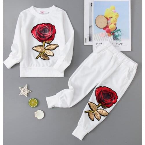 LZH Childrens Clothing 2021 New Autumn Winter Toddler Girls Clothes T-shirt+Pant Outfit Kids Sport Suit For Girls Clothing Sets
