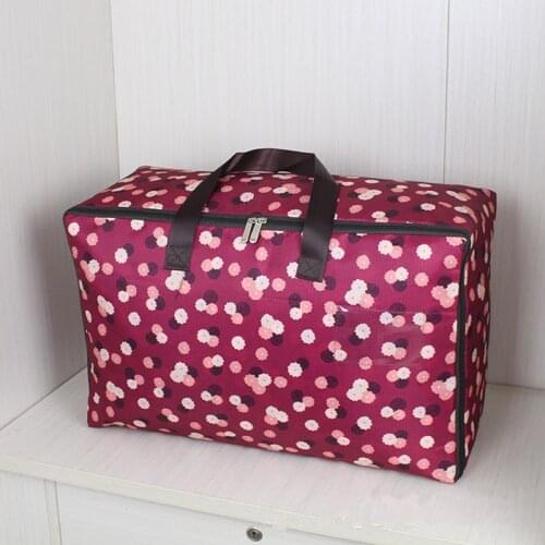 Kindergarten Quilt Bag Portable Oxford Cloth Sorting Bag Moving Bag Dustproof Storage Package Clothes Organizer Travel Organizer