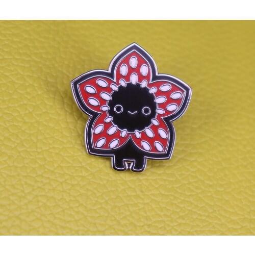Stranger Things Demogorgon Enamel Pin American science fiction horror web television inspired brooch