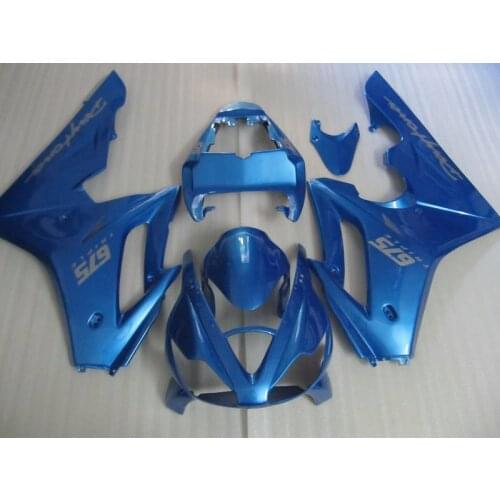 Injection mold Fairing Kit for Triumph Daytona 675 05 06 07 08 DAYTONA 675 2005 2007 2008 ABS Blue Fairings set +7gifts TD12