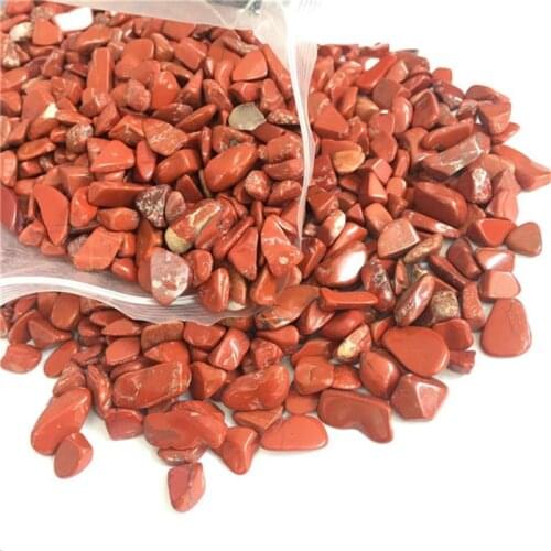 Red jasper quartz crystal tumbled stone natural stone and minerals reiki healing home garden decoration for sale 100g