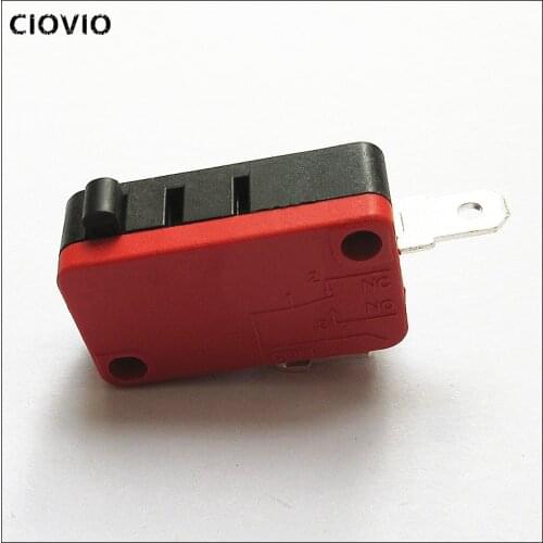 20PCS Micro Switch KW7-0B V-15-2C25 normally closed press copper contact 5A 250V travel switch CIOVIO