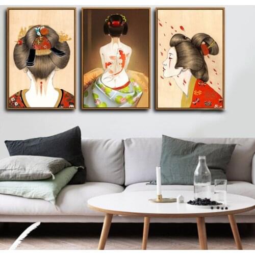 Frameless Japanese Style Painting Restaurant Hotel Home Decoration Restaurant Japanese Style Frameless Printing Painting Core