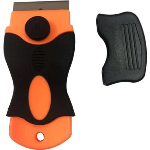 11pcs Car Window & Ceramic Oven Cleaning Knife Plastic Handle Razor Scraper with Tint Vinyl Wrap Glue Remover Automatic Clearner