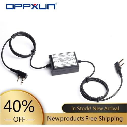 OPPXUN K Plug High Quality Two Way Radio for Baofeng / TYT / Wouxun / Kisrisun / HYT Walkie Talkie Plastic Radio Accessories