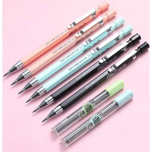 Creative Candy Color Mechanical Pencil 2.0mm Kawaii Pencils for Writing Kids Girls Gift School Supplies Korean Stationery