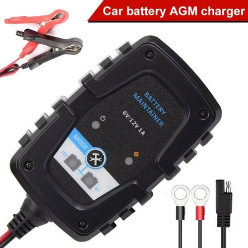 Universal 1A Automatic Smart Charger 6V 12V Battery Charger Repair Type Lead Acid Storage Chargers Battery Auto SLA AGM CELL WET