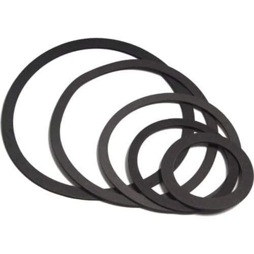 2Pcs/Pair 1/2/3/4/5/6/7/8/9/10/11/12 Inch Universal EVA Foam Speaker Shell Sealing Ring for KTV Sponge Edge Woofer Repair Access