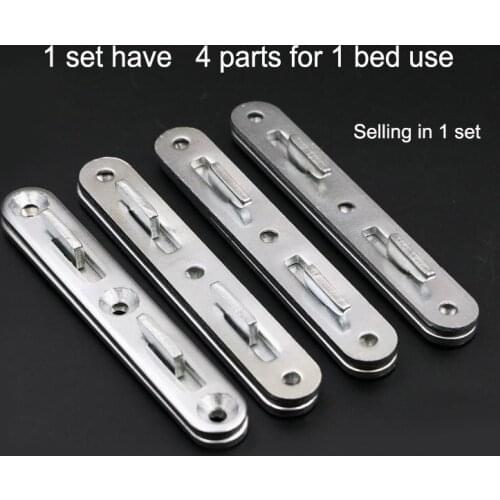 Thicken heavy duty Steel bed corner bracket hooker plate hook bed fixed plate storage shelt hook layer plate