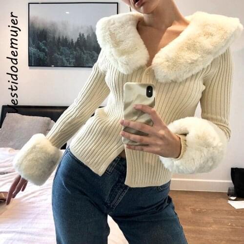 Vestidodemujer Women's Jackets With Fur