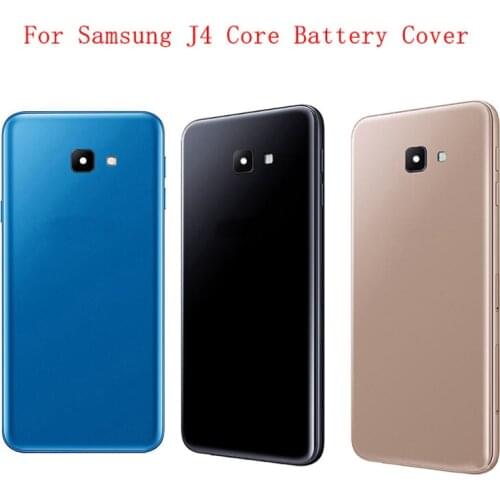Battery Case Back Case Cover Door Housing For Samsung J4 Core J410F With Chassis Middle Frame Logo Replacement Parts