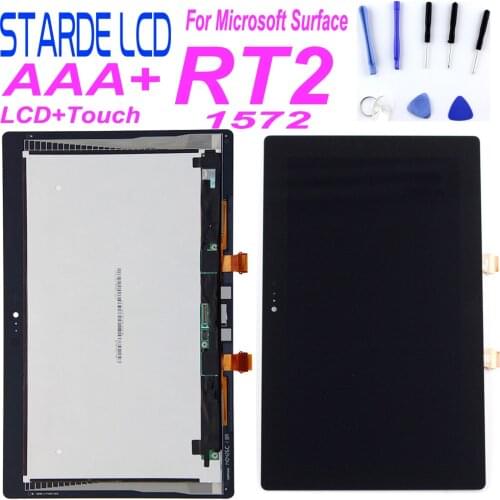 STARDE Replacement 10.6" LCD For Microsoft Surface RT 2 RT2 1572 LCD Display LTL106HL02-001 Touch Screen Digitizer Assembly