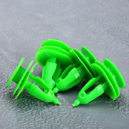 50Pc Nylon Door Panel Clip Trim Retainer Bumper Fastener Plastic Rivet 6503204 for Jeep WJ Grand Cherokee Chrysler Auveco A18862