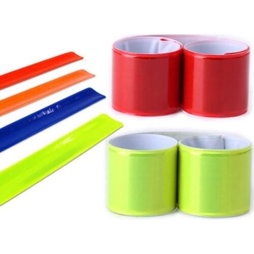 1PC Running Fishing Cycling Reflective Strips Warning Bike Safety Bicycle Bind Pants Leg Strap Reflective Tape