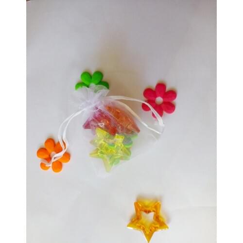 2000pcs 15*20cm White Organza Gift Bag Jewelry Packaging Display Bags Drawstring Pouch For Bracelets/necklace/wed Mini Yarn Bag