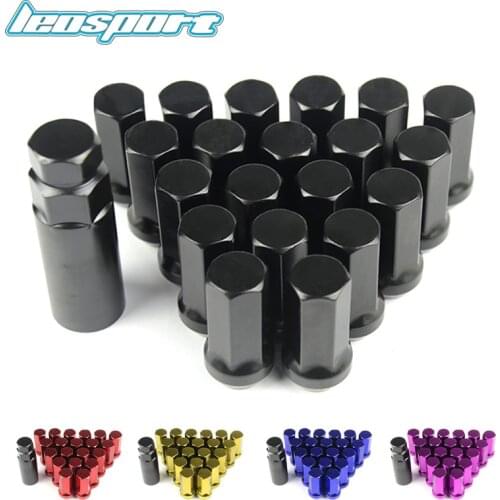 45mm Hyper Steel Wheel Nut Racing Wheel Lug Nuts Iron Racing Lug Nuts lock racing lug nuts For honda etc