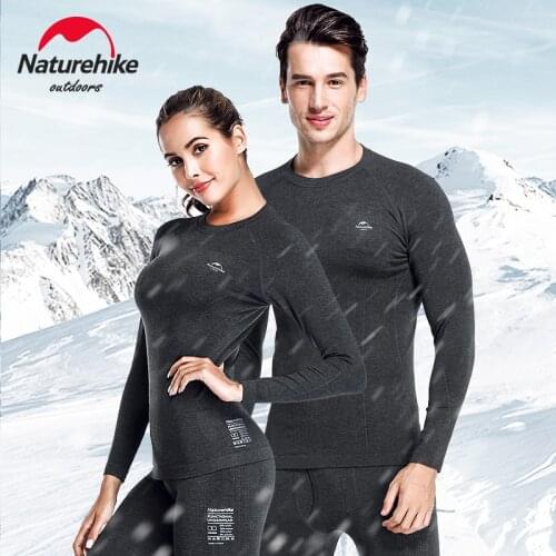 Naturehike Clearance promotion Quick-drying underwear suits for men and women skiing outdoor function wicking thermal underwear