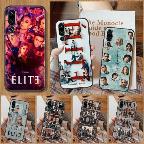 Spanish TV series Elite Phone Case For Huawei P Mate P10 P20 P30 P40 10 20 Smart Z Pro Lite black 3D back pretty shell trend
